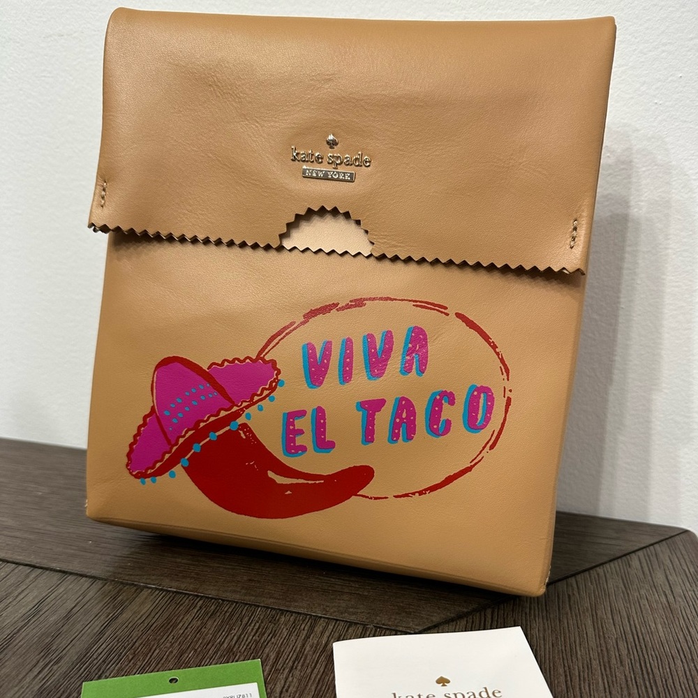 Kate Spade Viva El Taco Novelty Purse